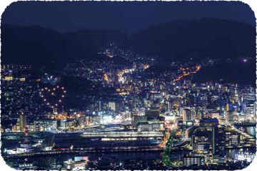 Inasayama night view