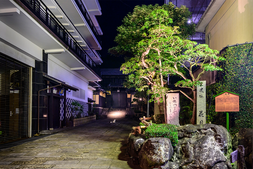 Historic Japanese Restaurant Kagetsu -scenery-